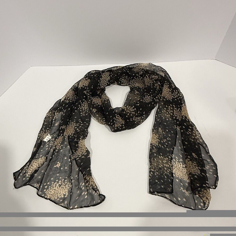 Fashion Women’s Scarf Polyester Wrap Summer Scarves 58” X 12” - Picture 8 of 13
